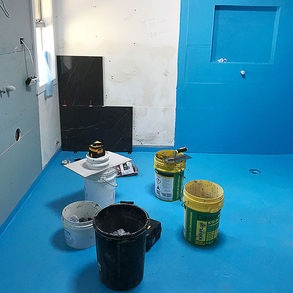 Waterproofing to Australian Standards AS3740-2021