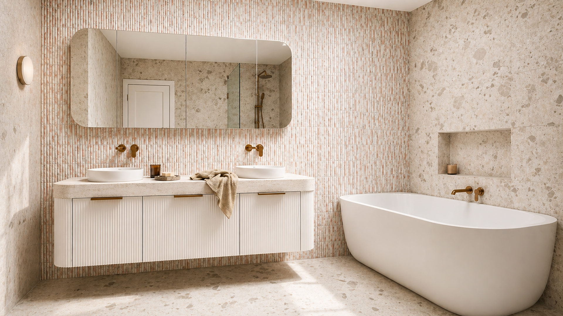 Fresh bathroom design ideas